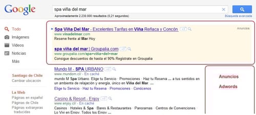 Resultados de busqueda